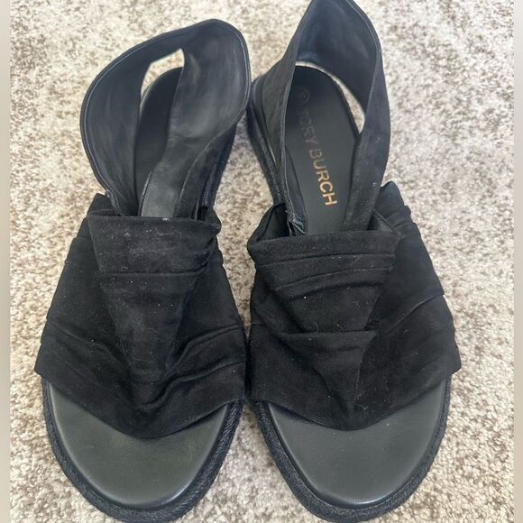 Tory Burch Women's Suede Slingback Espadrille Sandals 11 - Picture 1 of 8